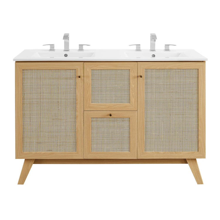 Oak White / 48" Double