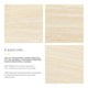 White Travertine / 20"