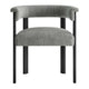 Heathered Weave Gray Black