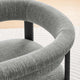 Heathered Weave Gray Black