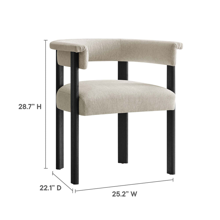 Heathered Weave Ivory Black