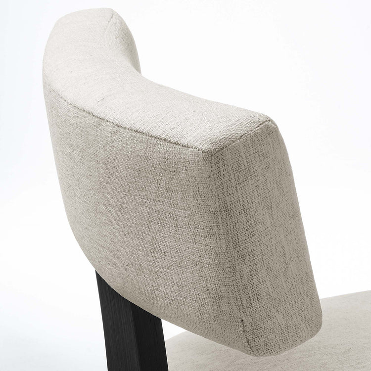 Heathered Weave Ivory Black