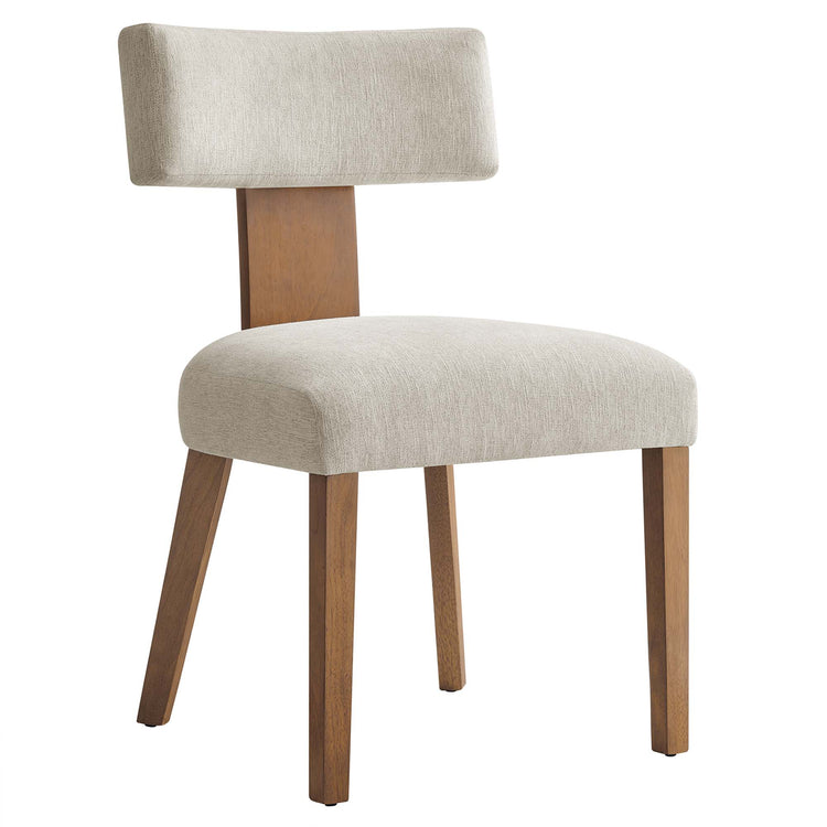 Heathered Weave Ivory Deep Brown