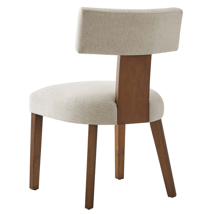 Heathered Weave Ivory Deep Brown