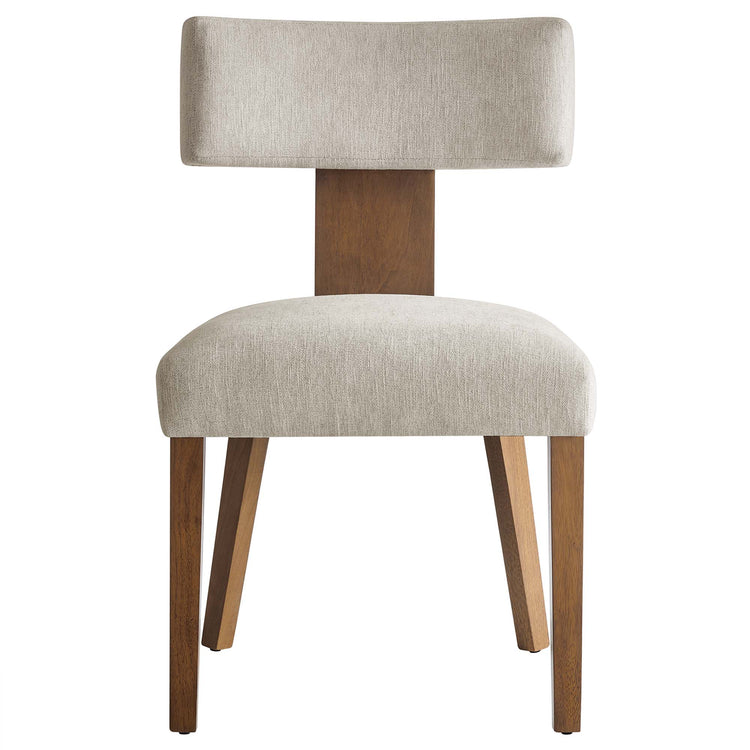 Heathered Weave Ivory Deep Brown