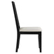 Black Black Heathered Weave Ivory