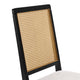 Black Natural Heathered Weave Ivory
