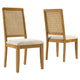 Natural Natural Heathered Weave Light Beige