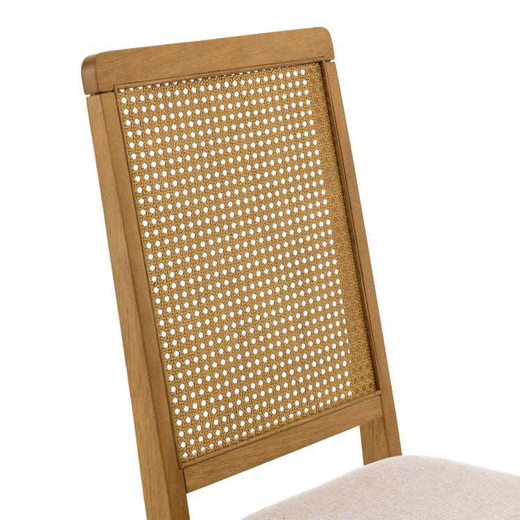 Natural Natural Heathered Weave Light Beige