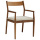 Walnut Heathered Weave Beige