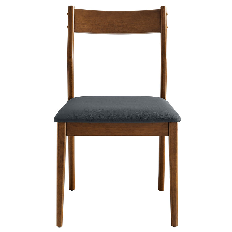 Walnut Black / Side Chairs