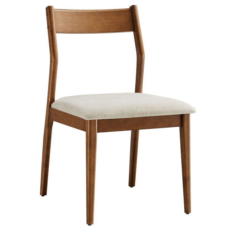 Walnut Heathered Weave Beige