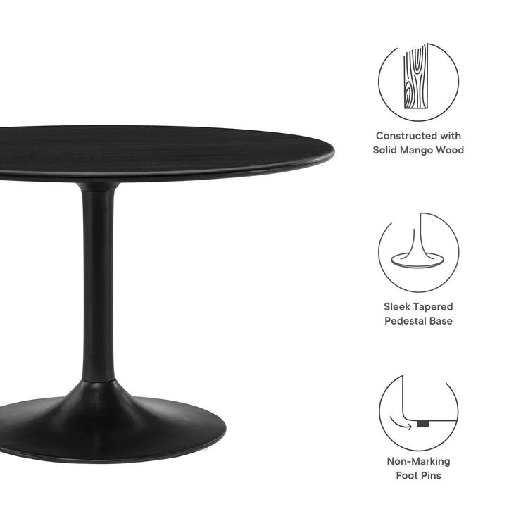 Solid Wood / Black