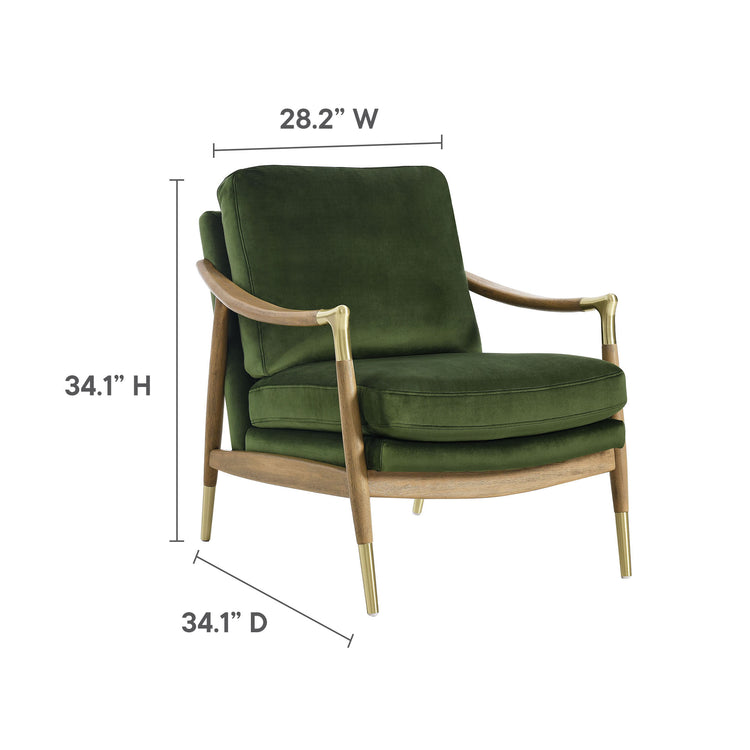 Moss Green Walnut