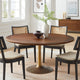 Solid Wood / Brass Walnut