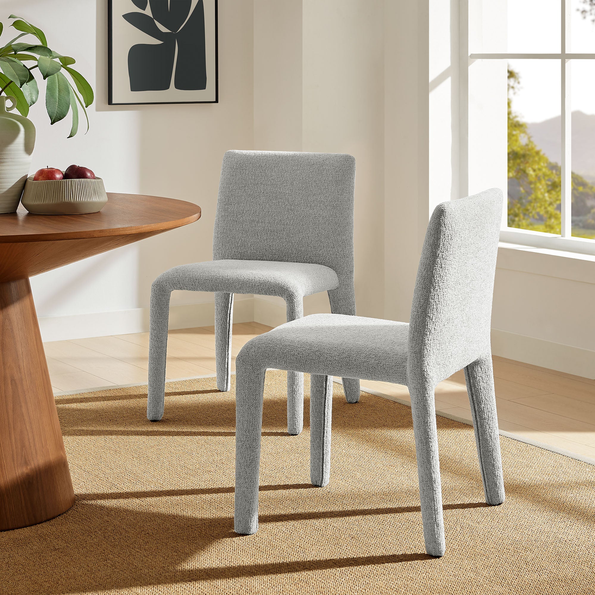Rhodes Fabric Upholstered Dining Chair – Modway