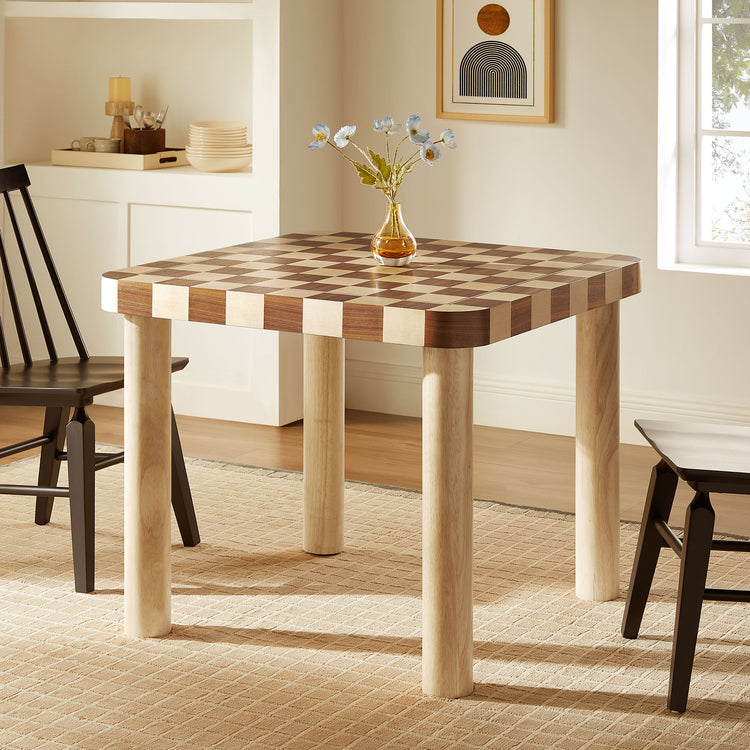Oak and Walnut