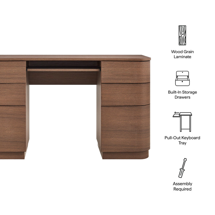 Brushed Brown Oak