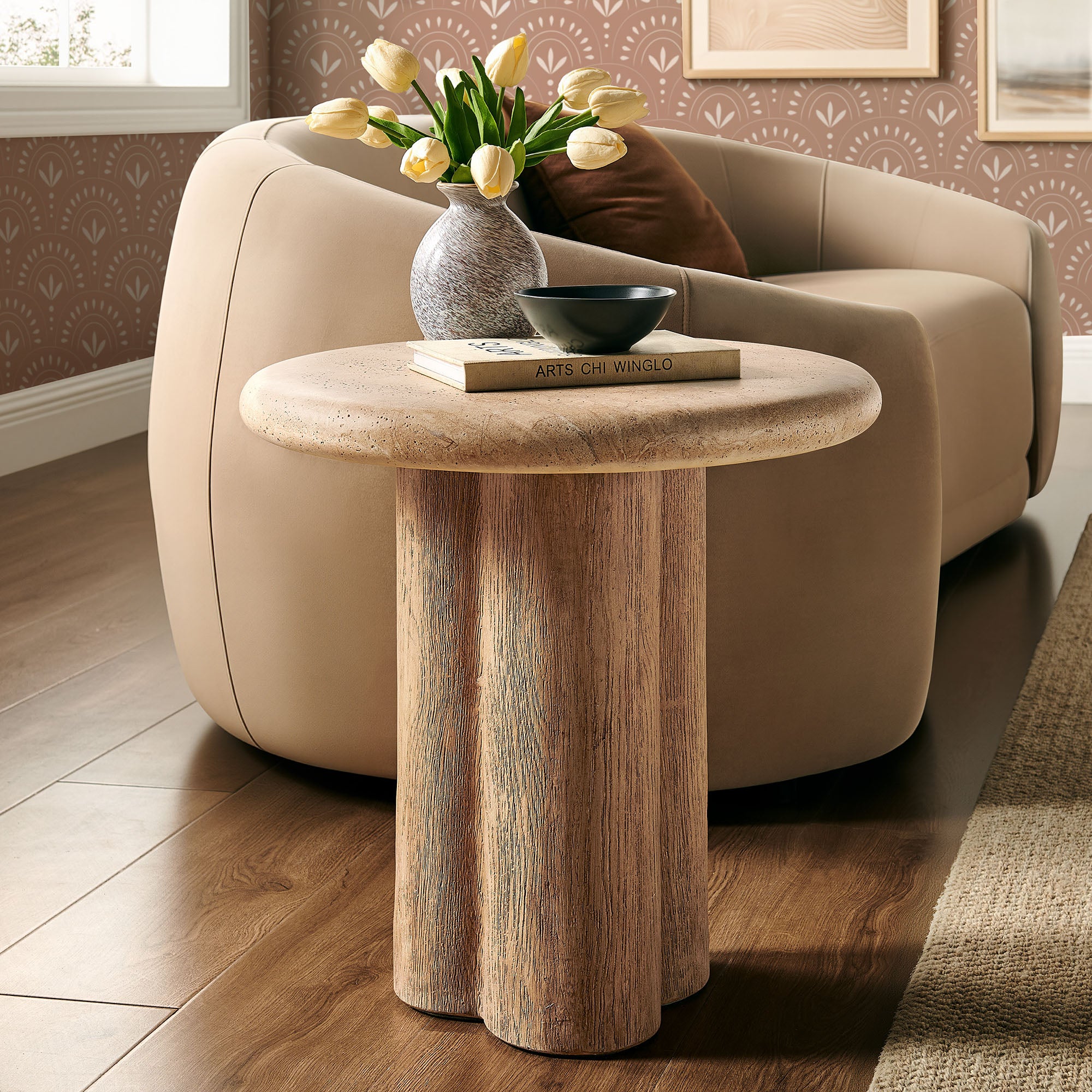 Tori 20 Inch Round Indoor and Outdoor Side Table – Modway