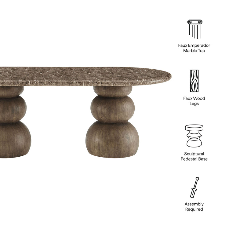 Dark Emperador Marble