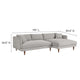 Heathered Weave Light Gray