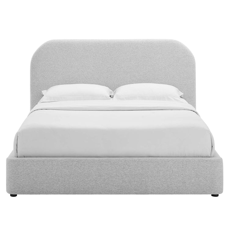 Heathered Weave Light Gray / Full