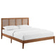 Sirocco Rattan and Wood Platform Bed