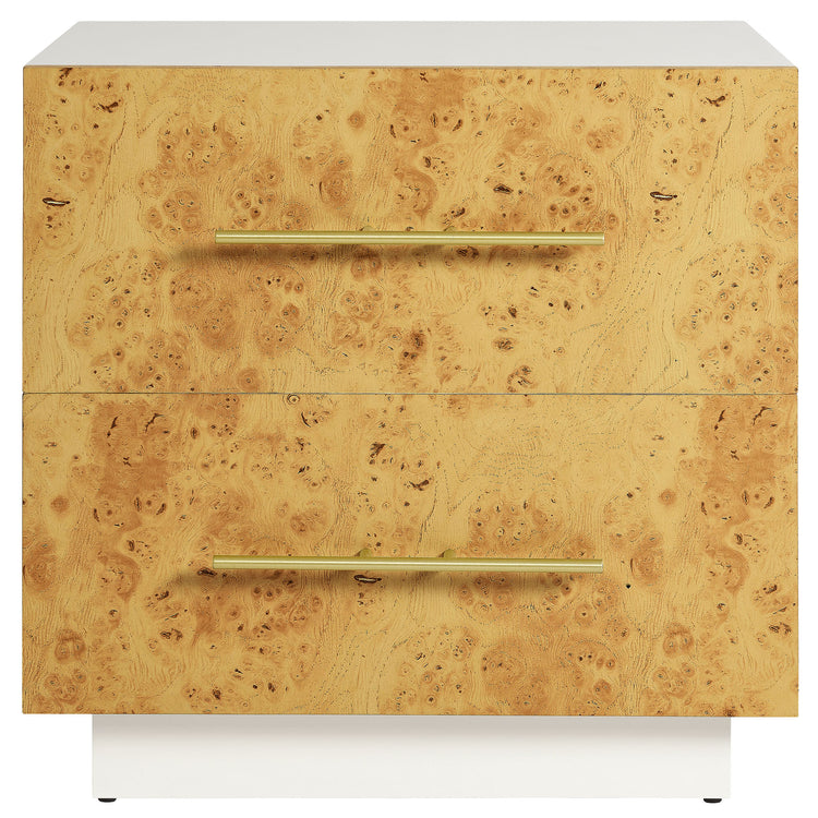 White Bleached Burl