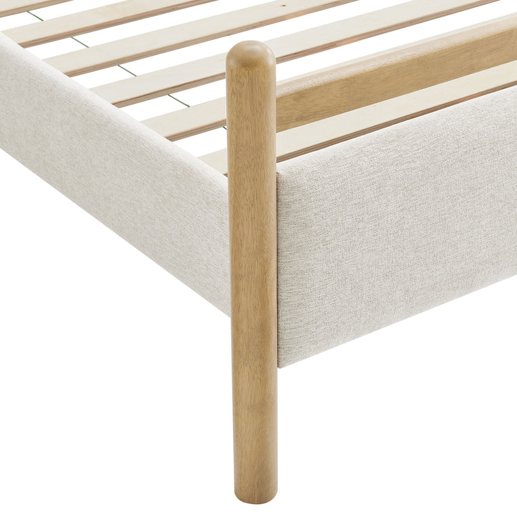 Light Oak Heathered Ivory / King