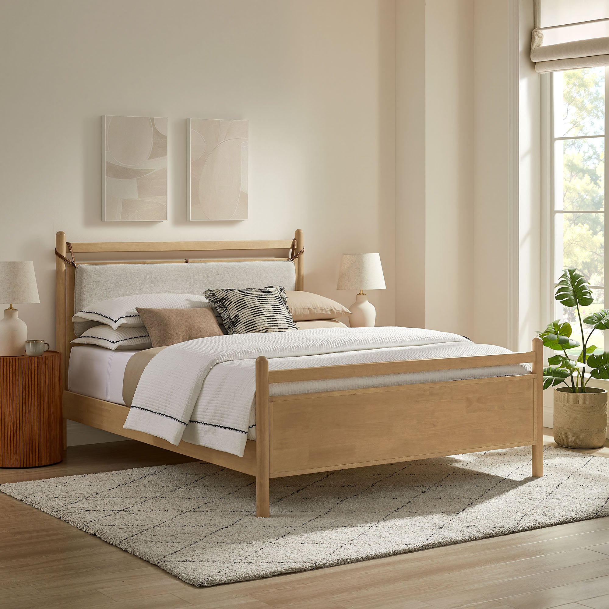 Leni Wood Platform Bed Frame – Modway