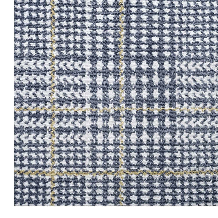 Ivory Cadet Blue and Citron / 5x8