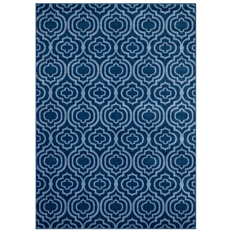 Moroccan Blue amd Light Blue / 8x10