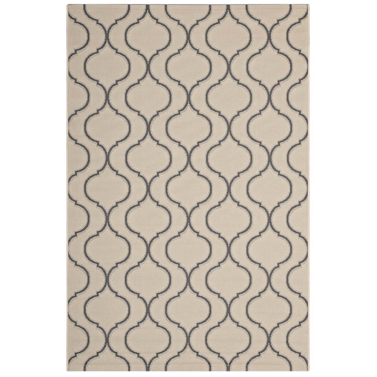 Beige and Gray / 5x8