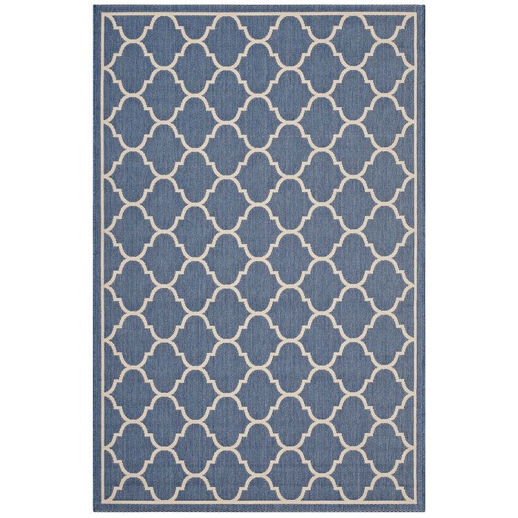 Blue and Beige / 4x6