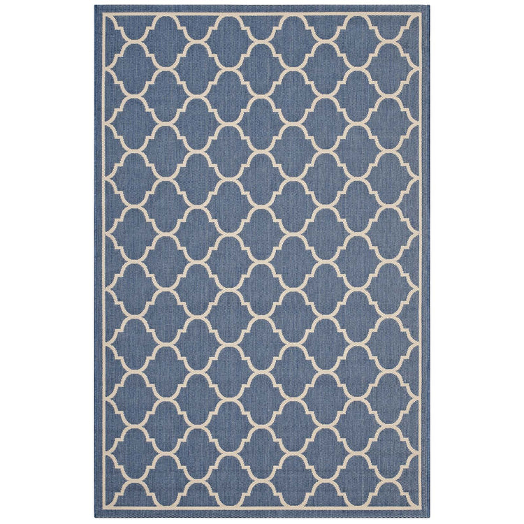 Blue and Beige / 8x10