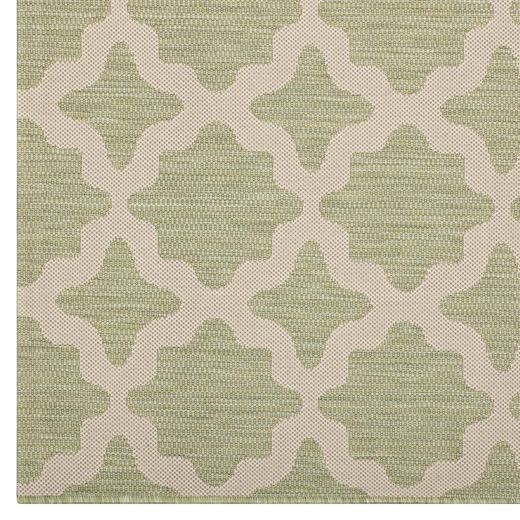 Beige and Light Green / 8x10