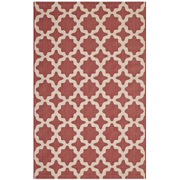 Red and Beige / 8x10