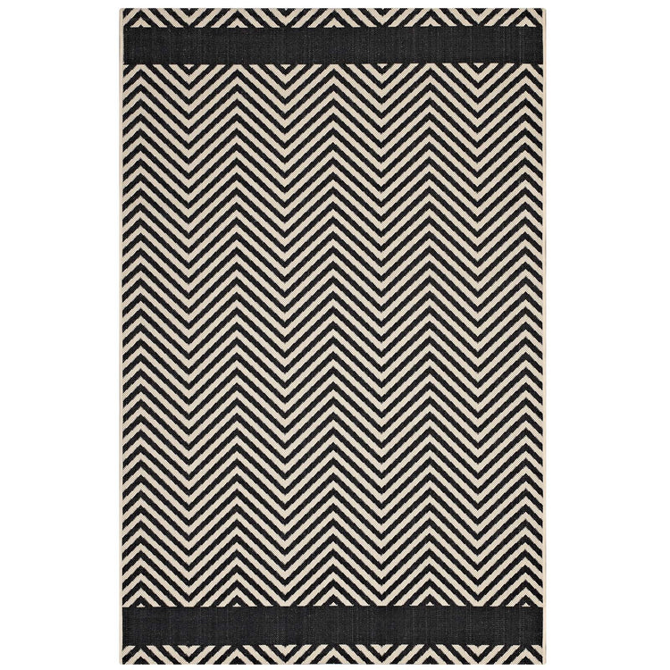 Black and Beige / 5x8