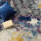Blue Gray Yellow Ivory Pink / 8x10