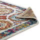 Ivory Blue Red Orange Yellow / 5x8