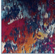Blue Orange Yellow Red / 5x8