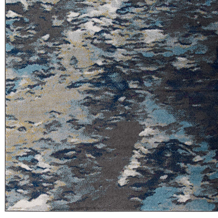 Blue Tan Gray / 8x10