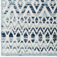 Ivory and Blue / 5x8