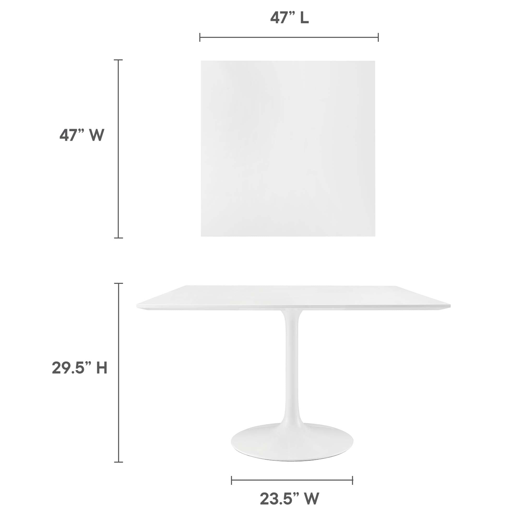 White / 48"
