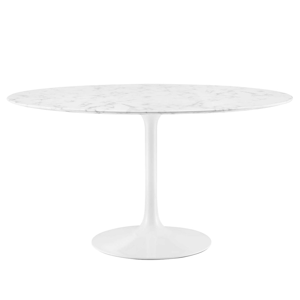 Faux Marble / White
