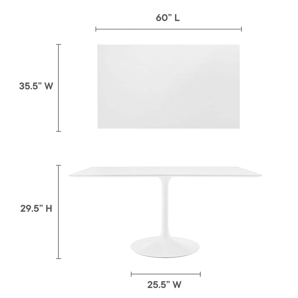 White / 60"