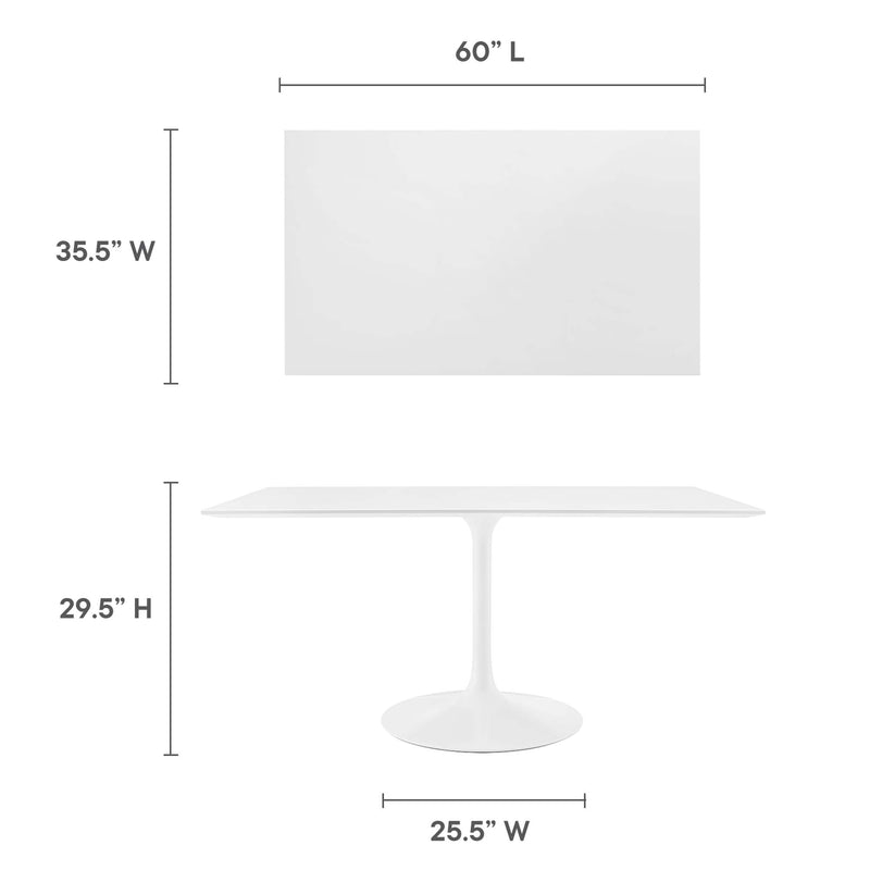 White / 60"