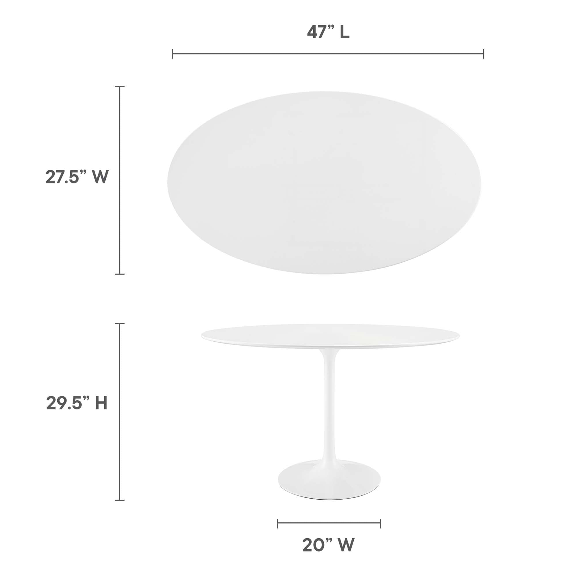 White / 48"