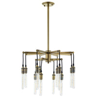 Resolve Antique Brass Ceiling Light Pendant Chandelier