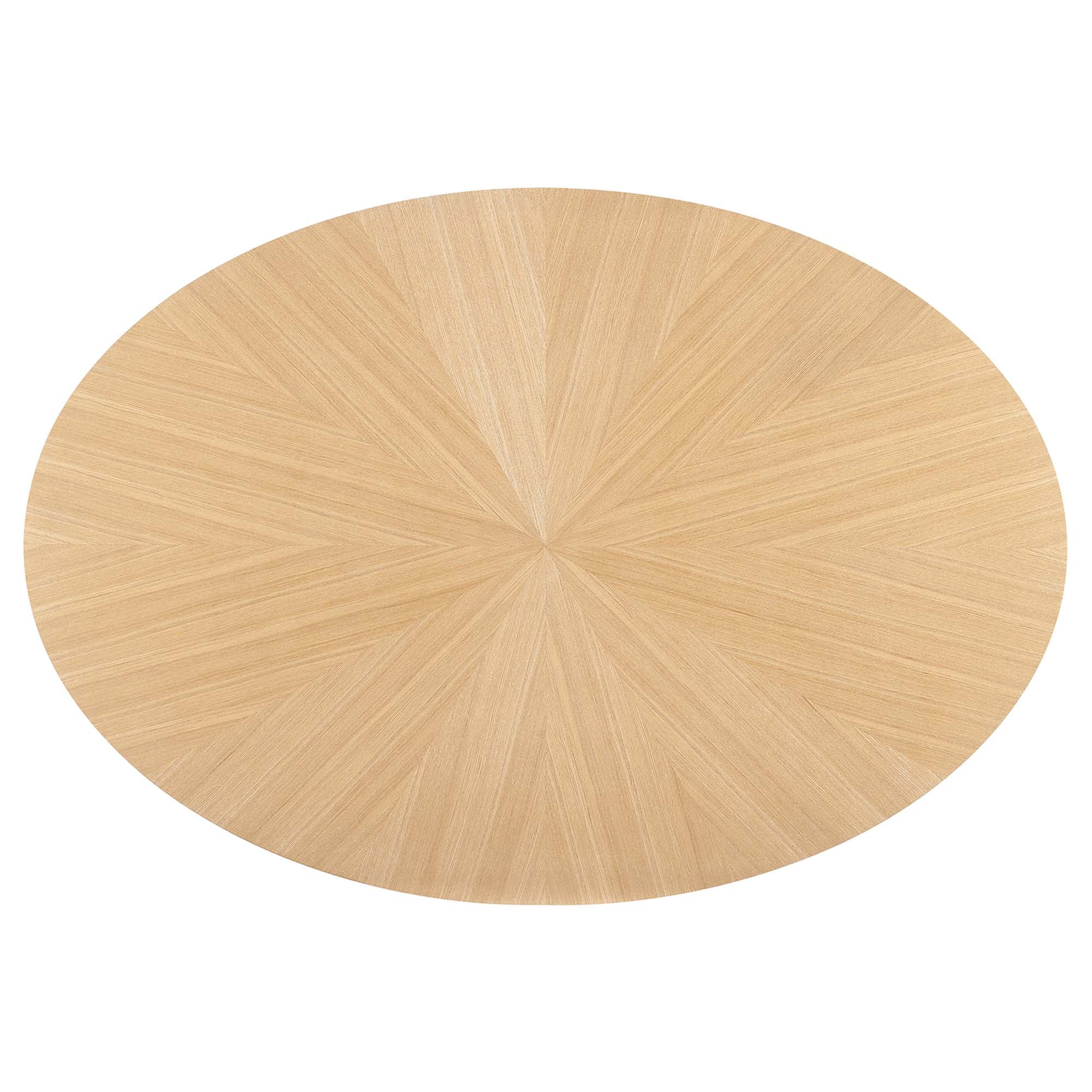 Oak / 63" Oval